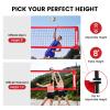 Bearwill Volleyball Net, 12FT Portable Volleyball Net for Backyard, Freestanding Volley Ball Set Height Adjustable with Carry Bag, Volley Ball Practice Nets Training Equipment for Indoor and Outdoor view 3