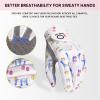 FINGER TEN Ladies Golf Gloves Left Right Hand 1 Pack, Golf Glove for Women's Golfer Lh Rh All Weather Grip, Size Fit XS Small Medium Large XL (White, Small (Worn On Left Hand)) view 4