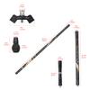 HNZMDY Archery Bow Stabilizer Set 30" 12" 5" Carbon Balance Bar with Stabilizer Rubber and Weights for Recurve and Compound Bows (Pink) view 2