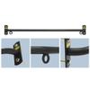 JDXQBLD Pull-Up Bars Steel Wall-mounted, Family Indoor Fitness Horizontal Bar, Multi-purpose Sports Equipment view 1