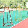 TREEYX Child Basketball Hoop with 4 Basketball Rim Stand Set Rack with Ball Suitable for Home/Kindergarten (One Color Green) view 3