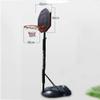 TREEYX Portable Basketball Stand Outdoor Basketball Hoop Basketball Board Net Set Height Adjustable 170-305cm view 2