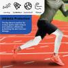 PLMMOUT 2 Pairs Leg Sleeves,Long Leg Compression Sleeve,Non-Slip Compression UV Leg Sleeves,Sports Long Knee Sleeve for Boys Girls Youth Basketball Running Sports Cycling view 3
