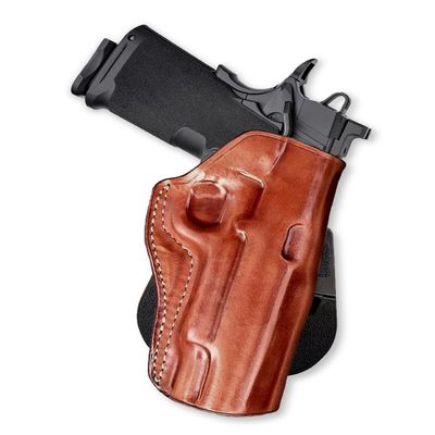 Masc Premium Leather Paddle Holster for 1911 DS Prodigy 5-inch, Right-Hand Draw, Brown #1659#