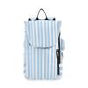 Bulletgxll Blue Stripes Tennis Bag Tennis Backpack for Men and Women Large Racket Bags Holds Tennis Pickleball Badminton view 1