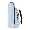 Bulletgxll Blue Stripes Tennis Bag Tennis Backpack for Men and Women Large Racket Bags Holds Tennis Pickleball Badminton view 2