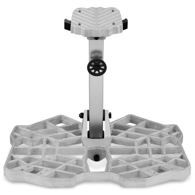 UIIHUNT Tree Saddle Hunting Platform, Reliable Saddle Platform with Non-Slip Ridge Grips, Mobile Cast Aluminum Construction, Fully Adjustable Silent Hunting Saddle Platform, 16.1"x12.2" Platform
