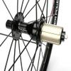 HIMALO 20 Inch Foldable Bicycle Wheelset 406/451 BMX Rim V Brake Wheels Quick Release 16/24H Hub 74/130mm for 7 8 9 10 11 Speed Cassette 1230g(Black,406) view 3