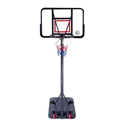 TREEYX Portable Basketball Stand Height Adjustable Basketball Hoop 190-305cm Backboard Net Hoop Set with Wheels Outdoor Sport