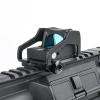 GLECTICAL Tactical RMR Red Dot Sight Universal Reflective Exoskeleton Holder Reflex Fit for Glock and Picatinny,Compatible with Docter,MRDS,Burris,Delta, TRD,RMR,Viper for Airsoft,wargame view 4