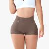Women's Boxer Briefs Underwear Anti Chafing Boy Shorts Panties High Waisted Soft Stretch Boxer Shorts Purple view 2
