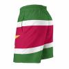 Adugen Origei Suriname Flag Shorts Surf Men's Beach Swim Trunk XL view 4