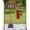 TREEYX Basketball StandHeight Adjustable Hoop 140-200cm Portable Backboard Net Hoop Set Outdoor Sport view 4