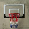 TREEYX Basketball Board 45x30cm PC Transparent Backboard Wall Mounted Basketball Hoop Hanging No Punching Iron Basket view 3
