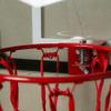 TREEYX Basketball Board 45x30cm PC Transparent Backboard Wall Mounted Basketball Hoop Hanging No Punching Iron Basket view 4