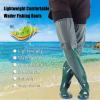 JCWGLY Outdoor Waterproof PVC Hip Waders for Men Women, Lightweight Wading Boots for Farmland Fishing Aquaculture(6) view 2