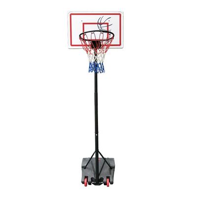 TREEYX Outdoor Basketball Stand Free Standing Portable Basketball Hoop Basketball Board Net Set with Wheel (One Color White)