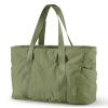 BAGSMART Tote Bag for Women, Tote Bag with Zipper Work Tote with Compartments Nurse Shoulder Hanbag for Travel, Gym view 1