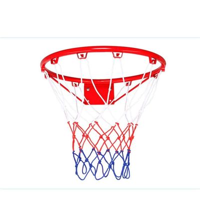 TREEYX Basketball Hoop Net Wall Mounted Outdoor Hanging Basket with and Ball Rim Diameter 30cm