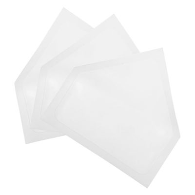 Milisten 3pcs Baseball Training Plate TPE Pitchers Training Markers for Indoor and Outdoor Practice Controlled Environment for Enhanced Throwing Motion and Form