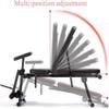 Weight Bench Dumbbell Weight Lifting Adjustable Weight Bench Sit-ups Fitness Equipment, Adjustable Supine Board, Home Multifunction Folding Dumbbell Bench view 4