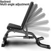 Adjustable Weight Bench Dumbbell Bench Foldable Weight Lifting Dumbbell Stools Home Sit-up Fitness Equipment Bench Press Flying Bird Abdominal Muscles Supine Board Commercial Fitness view 4