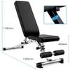 Dumbbell Bench Workout Bench Adjustable Weight Bench Dumbbell Bench Home Gym Multi-Function Sit-up Board Abdominal Fitness Equipment Folding Bench view 2