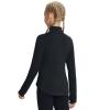 baleaf Girls Long Sleeve Shirts Fleece Jacket Fall Half Zip Pullover Kids Sweatshirts Athletic Thermal Top Black XS view 2
