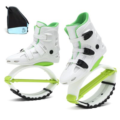 CYHTYM Kangaroo Jump Shoes Men's and Women's Fitness Bouncing Shoes/Moon Boots, with Backpack and Detachable Lining(XX-Large)