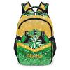 Zaaprint Waterproof Cheer Backpack Personalized Cheerleader Backpack for Sport Training Competition Gift(Green Gold) view 1