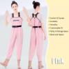 KPHYMOD Women Chest Waders, Waterproof Hip WadersPVC Lightweight Hip Boot with Cleated Outsole with Adjustable Buckle(Pink,5.5) view 2