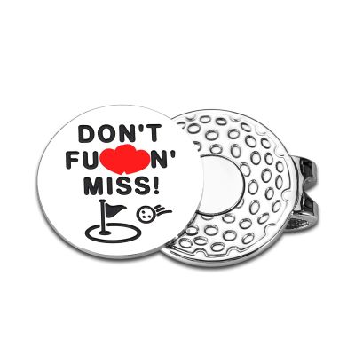 FOOZDEEVAAQ Golf Gifts for Men Women Valentines Gifts for Him Her Galentines Day Gift for Adults Golf Ball Markers Hat Clip Gollf Accessories for Men Gollfers Gag Gift for Men Naughty Coworkers