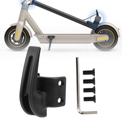 Front Hook Hanger, PC Electric Scooter Front Handle Hook, Practical Hook Plastic Carrying Hook, Scooter Accessory for Max Electric Scooter (Black)