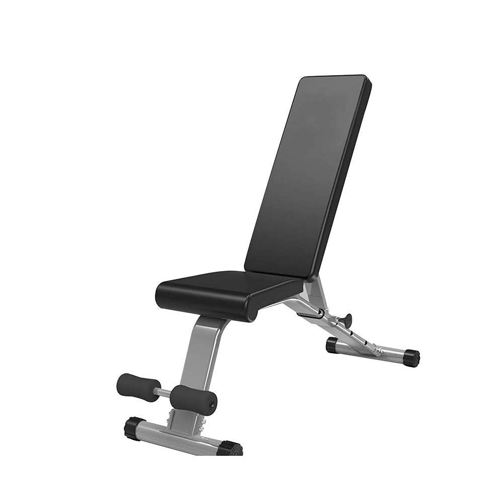 Weight Bench Dumbbell Weight Lifting Weightlifting Bed, Black Auxiliary Supine Board Fitness Chair Adjustable Fitness Equipment Dumbbell Bench Supine Board