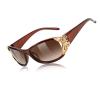 FEISEDY Trendy Polarized Y2K Sunglasses Wrap Around Butterfly Design Fashion Sunnies UV400 Protection B0078 view 1