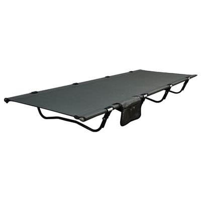 FIRSTONE Camping Cot Bed, Ultralight Portable Backpacking Cot Folding Sleeping Bed for Outdoor Traveling Camping Hiking (Army Green)