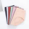 HEJIGOOD Cotton Panties for Women Seamless 6-Pack Briefs Full Coverage Mid Rise Underwear Soft Ladies's Hipster Panties (Large) Multi view 2