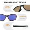 AEANU Day & Night Sunglasses 2-Pack for Women & Teens  Lightweight UV400 Mirrored and Yellow Lens Glasses for Outdoor, Driving, and Everyday Use view 2