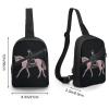 GFLFMXZW Dressage Dressage Rider Horse Cross Chest Bag Crossbody Backpack for Women Men Sling Bag Travel Hiking Daypack view 2
