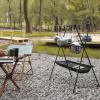 Camping Cookware Hanging Rack,Camping Tools Hanging Organizer,Multilayer Camping Cookware Hanging Rack Stand for Outdoor BBQ Picnic Cookware Party,Space Saving view 2