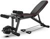 Folding Dumbbell Stool,Leg Extension and Leg Curl,Adjustable Foldable Weight Bench,Weight Lifting Bench,Sit Up Bench,Home Training Gym,Max Load 200Kg view 2