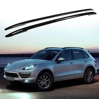 ManiGoon Reverse Radar Roof Rack for Porsche Cayenne 2011-2017 Rails Bar Luggage Carrier Bars top bar Racks Rail, Black