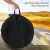 SUNFECILI Bike Wheel Travel Bag Bicycle Wheel Case for Air Travel, Compatible with Both Mountain and Road Bikes Perfect Cycling Wheel Bag for Bike Storage and Transportation(29 inch Wheel Package) view 4