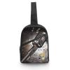 GFLFMXZW Microphone with Music Notes Cross Chest Bag Crossbody Backpack for Women Men Sling Bag Travel Hiking Daypack view 1