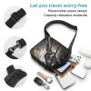 GFLFMXZW Microphone with Music Notes Cross Chest Bag Crossbody Backpack for Women Men Sling Bag Travel Hiking Daypack view 3