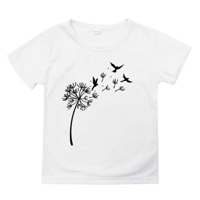 Teen Girls Boys Graphic Tees Shirts Casual Short Sleeve Loose Fit Blouse Summer Athletic Top for (White, 11-12 Years)