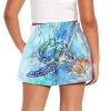 HELLHERO Sea Turtle Shorts for Girls Size 7-8 Summer Shorts Kids Athletic Shorts Running Shorts with Liners Dance Yoga Cheer Skirts Hiking Cycling Swiming Beach Bike Shorts view 2