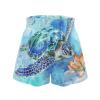 HELLHERO Sea Turtle Shorts for Girls Size 7-8 Summer Shorts Kids Athletic Shorts Running Shorts with Liners Dance Yoga Cheer Skirts Hiking Cycling Swiming Beach Bike Shorts view 4