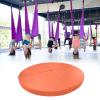 CMYUN Non-Slip Yoga Pole Dance Crash Mat, Folding Round Aerial Hoop Mat for Gym Home, Art Fitness Stripper Pole Mat, Safety Thick Protection Mat(Orange,150cmx3cm(59"x1.2")) view 1