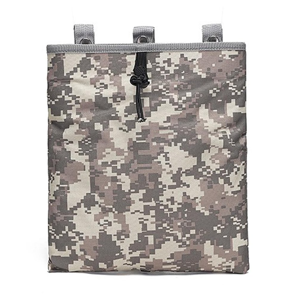 LYCZMY Dump Pouch Tool Kit Large Recycling Bag Mountain Climbing Collection Bag Outdoor Diagonal Cross Debris Bag (ACU)
